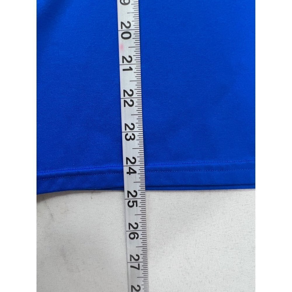 Under Armour Women's Royal Blue Semi-Fitted Shirt - Picture 5 of 5